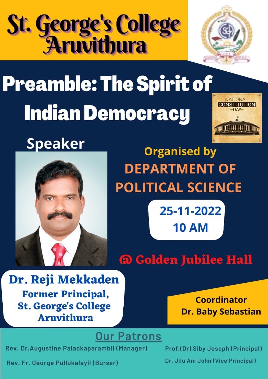 Preamble: The spirit of Indian Democracy
